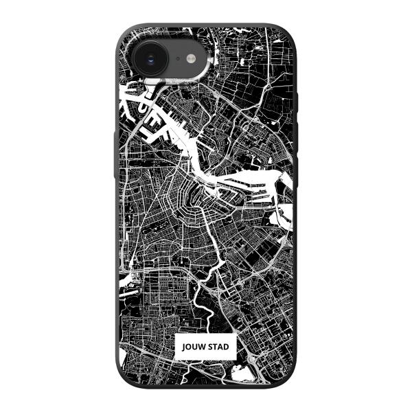 Apple iPhone 16e / iPhone 17e Biodegrable case (back printed, black)