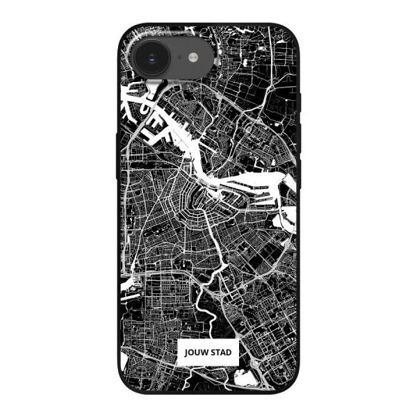 Apple iPhone 16e / iPhone 17e Soft case (back printed, black)
