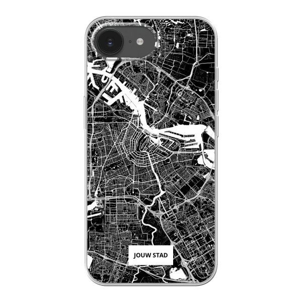 Apple iPhone 16e / iPhone 17e Soft case (back printed, transparent)