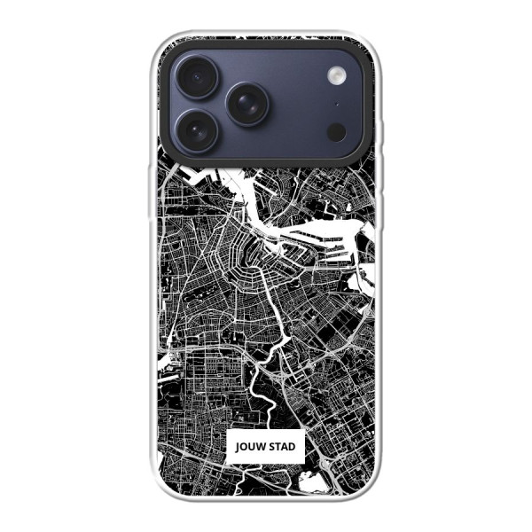 Apple iPhone 17 Pro Max Hybrid case with MagSafe (back printed, transparent)