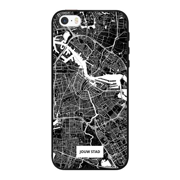 Apple iPhone 5 / 5s / SE (2016) Hard case (back printed, black)
