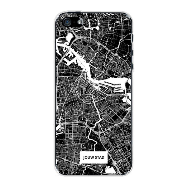 Apple iPhone 5 / 5s / SE (2016) Soft case (back printed, transparent)