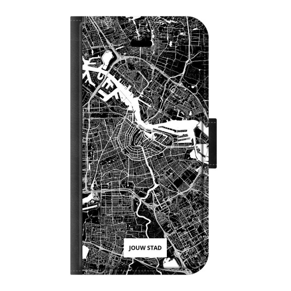 Apple iPhone 5 / 5s / SE (2016) Wallet case (front printed, black)