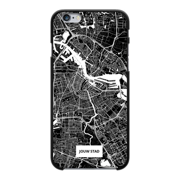 Apple iPhone 6 / 6s Hard case (back printed, black)