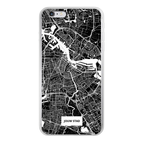 Apple iPhone 6 Plus / 6s Plus Soft case (back printed, transparent)