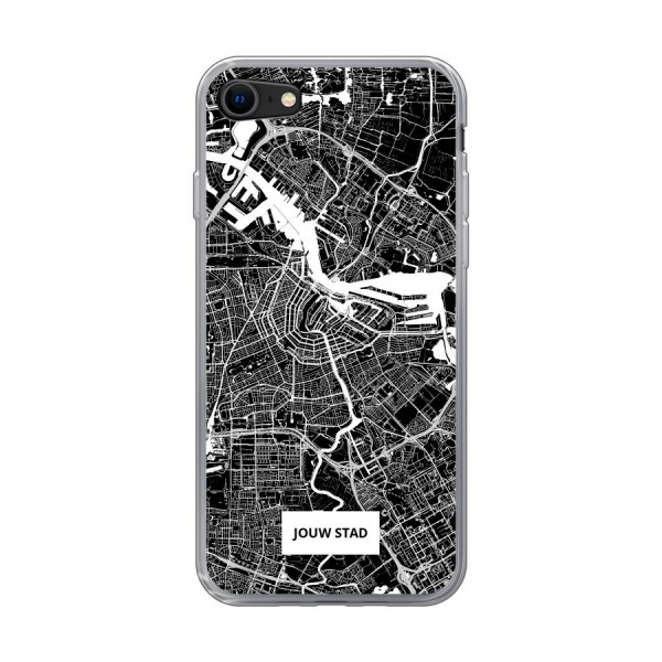 Apple iPhone 7 / 8 / SE (2020) / SE (2022) Soft case (back printed, transparent)