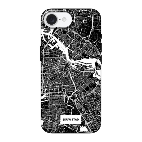 Apple iPhone SE (2024) Soft case (back printed, black)