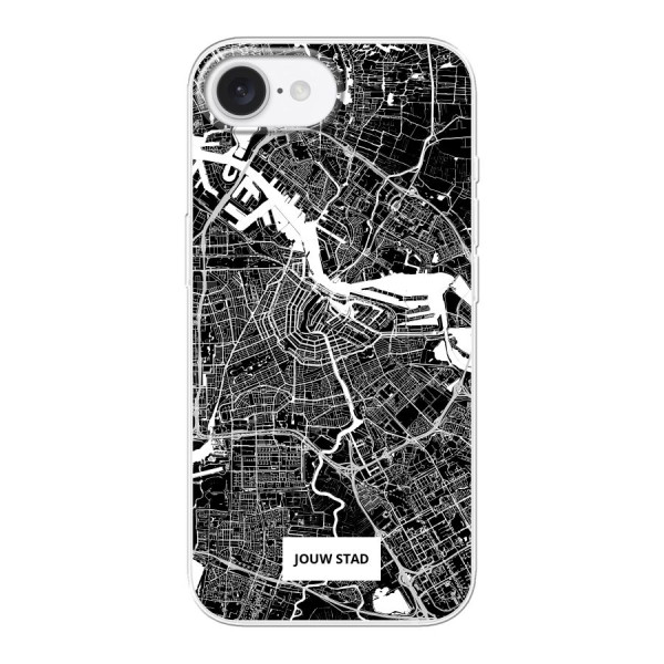 Apple iPhone SE (2024) Soft case (back printed, transparent)