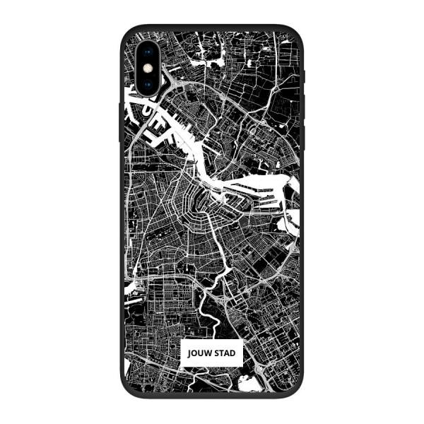 Apple iPhone X / Xs Biodegradable case (back printed, black)