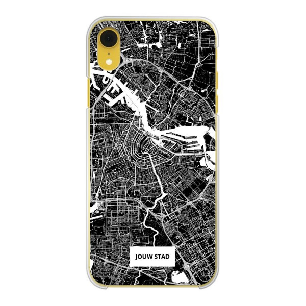 Apple iPhone Xr Hard case (back printed, transparent)