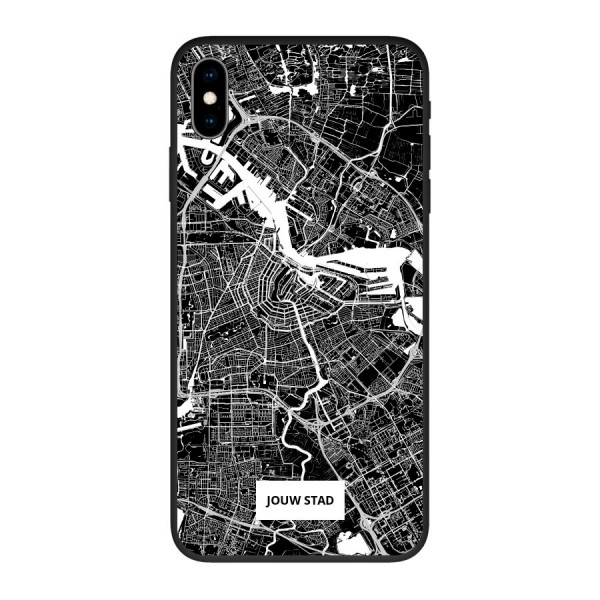 Apple iPhone Xs Max Biodegradable case (back printed, black)