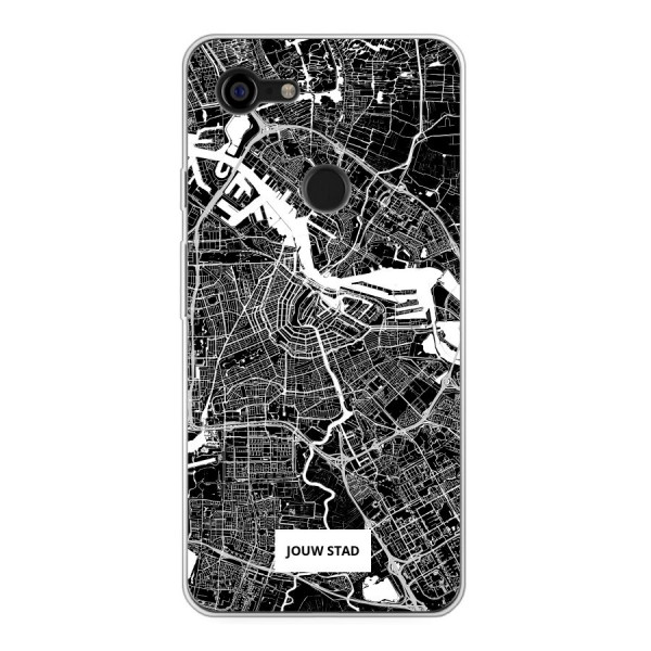 Google Pixel 3 XL Soft case (back printed, transparent)
