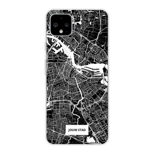 Google Pixel 4 XL Soft case (back printed, transparent)