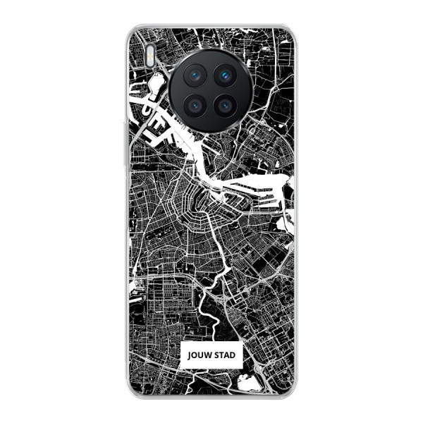 Huawei Nova 8i Soft case (back printed, transparent)