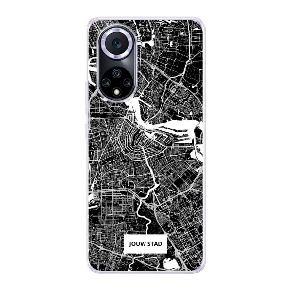 Huawei Nova 9 Soft case (back printed, transparent)