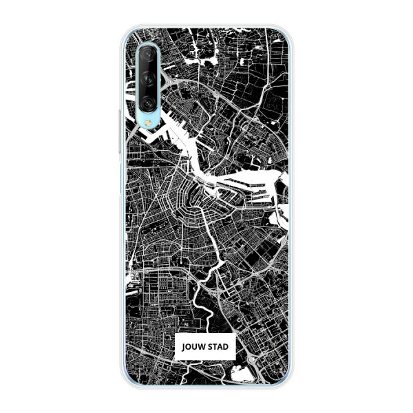 Huawei P Smart Pro / Honor 9X Pro Soft case (back printed, transparent)