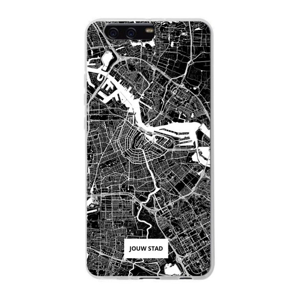 Huawei P10 Plus Soft case (back printed, transparent)