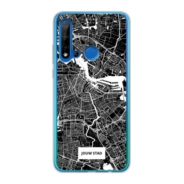 Huawei P20 Lite (2019) Soft case (back printed, transparent)