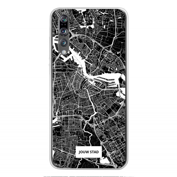Huawei P20 Pro Soft case (back printed, transparent)
