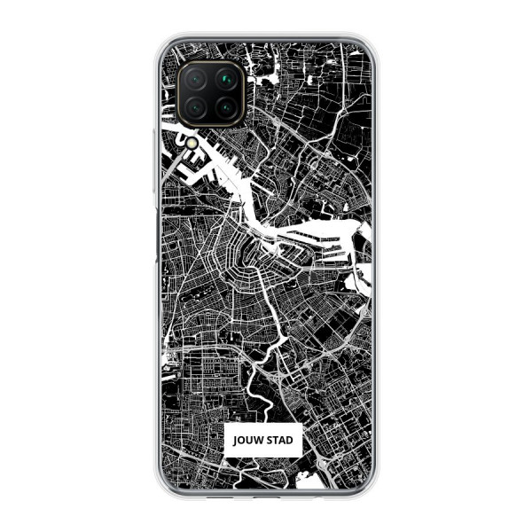 Huawei P40 Lite Soft case (back printed, transparent)