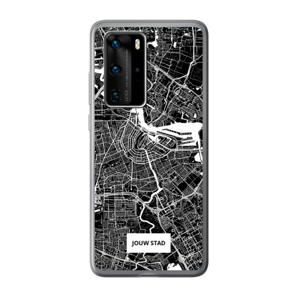 Huawei P40 Pro Soft case (back printed, transparent)