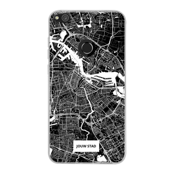 Huawei P8 Lite (2017) Soft case (back printed, transparent)
