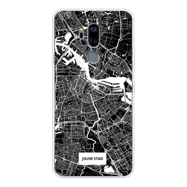 LG G7 ThinQ Soft case (back printed, transparent)