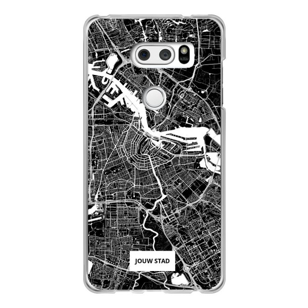 LG V30 (2017) Soft case (back printed, transparent)