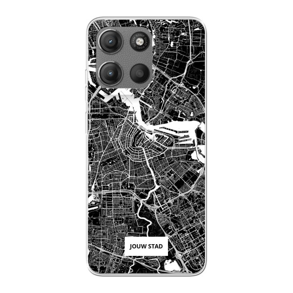 Motorola Moto G15 / Moto G15 Power soft case (back printed, transparent)