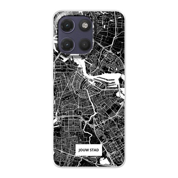 Motorola Moto G17 / G17 Power Soft case (back printed, transparent)