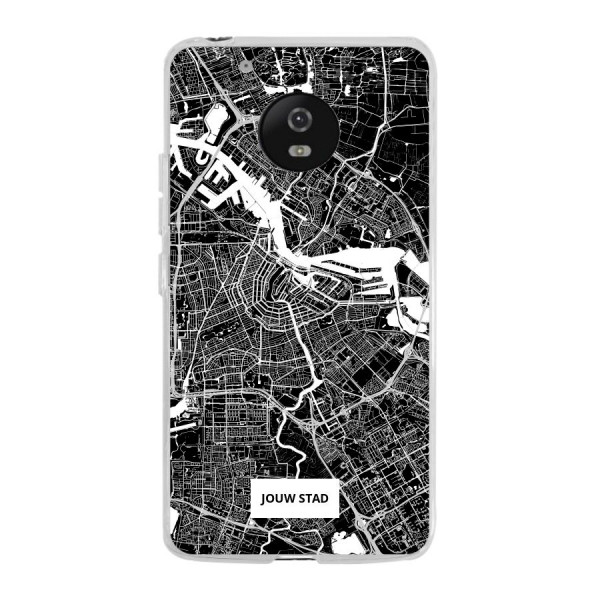 Motorola Moto G5 Soft case (back printed, transparent)