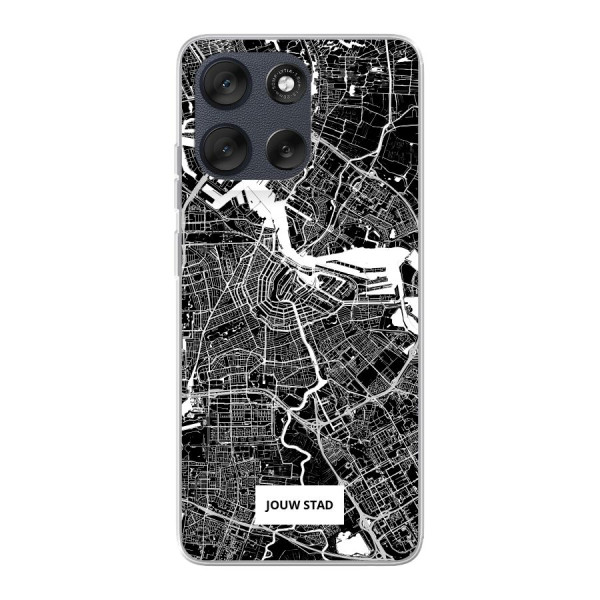 Motorola Moto G56 Soft case (back printed, transparent)