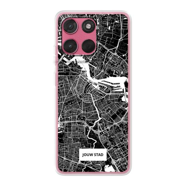 Motorola Moto G57 Power Soft case (back printed, transparent)