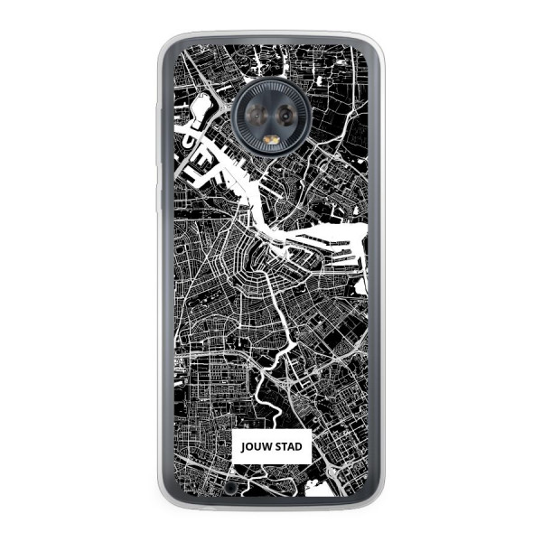 Motorola Moto G6 Soft case (back printed, transparent)