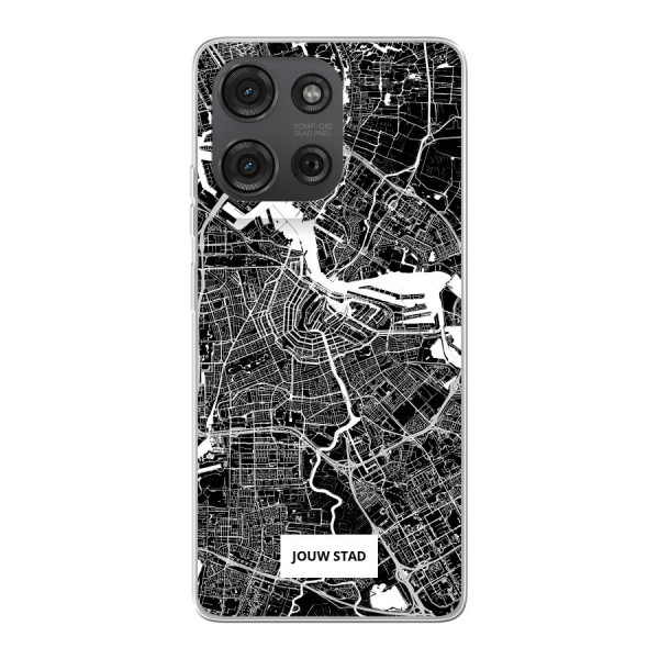 Motorola Moto G86 Soft case (back printed, transparent)