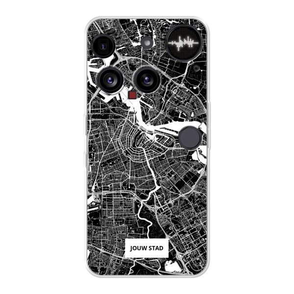 Nothing Phone (3) Soft case (back printed, transparent)