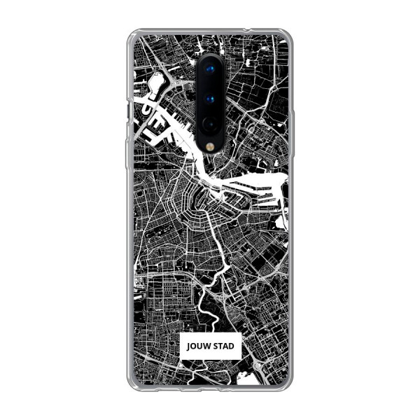 OnePlus 8 / OnePlus 8 5G Soft case (back printed, transparent)