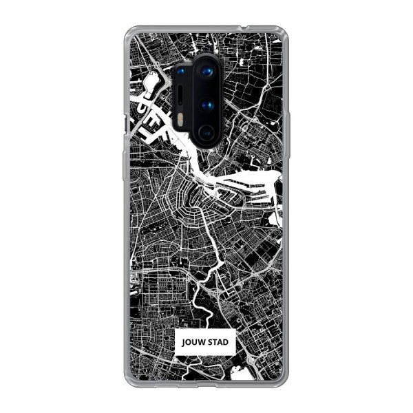 OnePlus 8 Pro Soft case (back printed, transparent)
