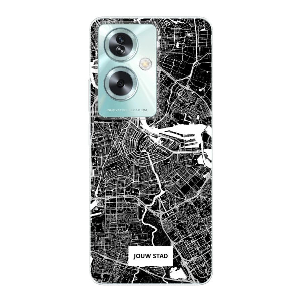 Oppo A79 Soft case (back printed, transparent)