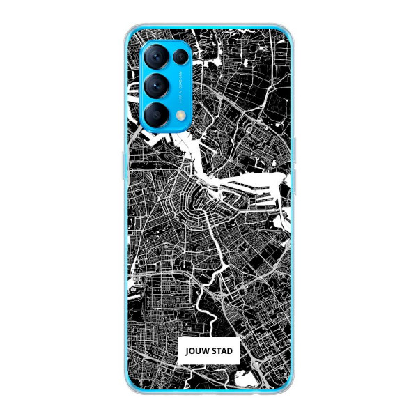 Oppo Find X3 Lite / Reno5 5G Soft case (back printed, transparent)