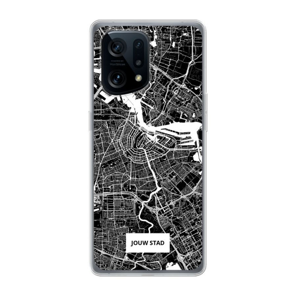Oppo Find X5 Soft case (back printed, transparent)
