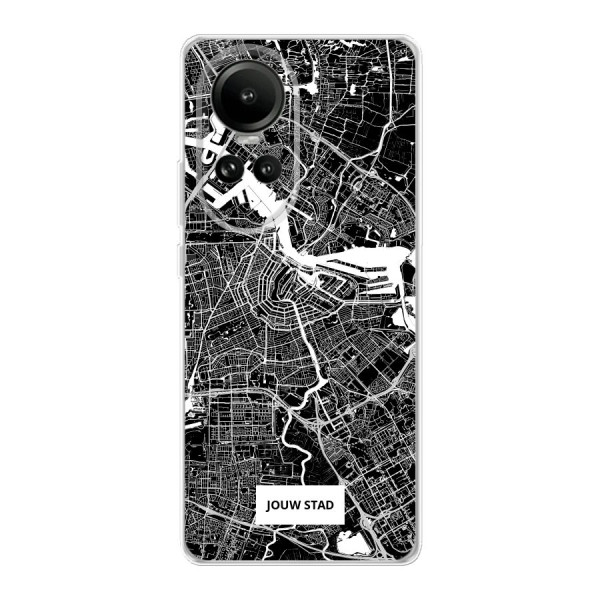 Oppo Reno 10 Soft case (back printed, transparent)