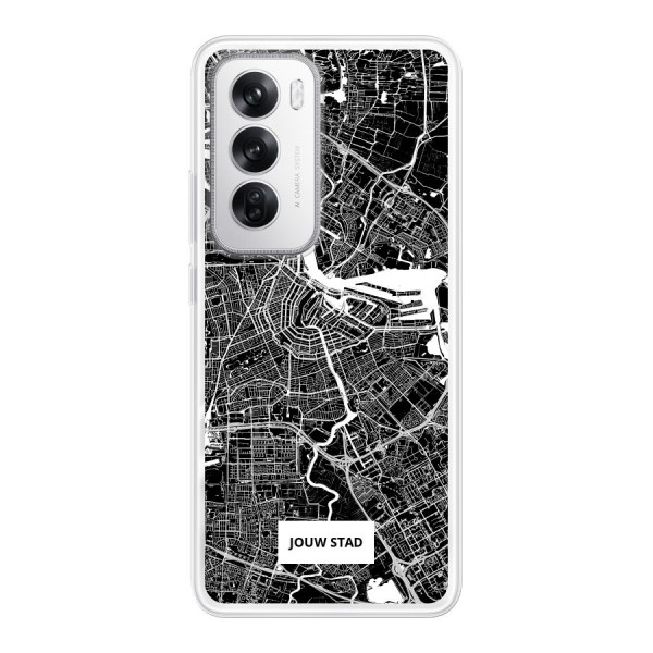 Oppo Reno12 Soft case (back printed, transparent)