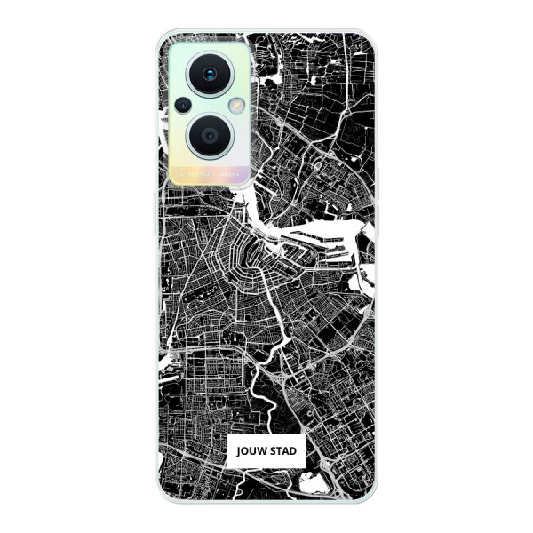 Oppo Reno8 Lite Soft case (back printed, transparent)