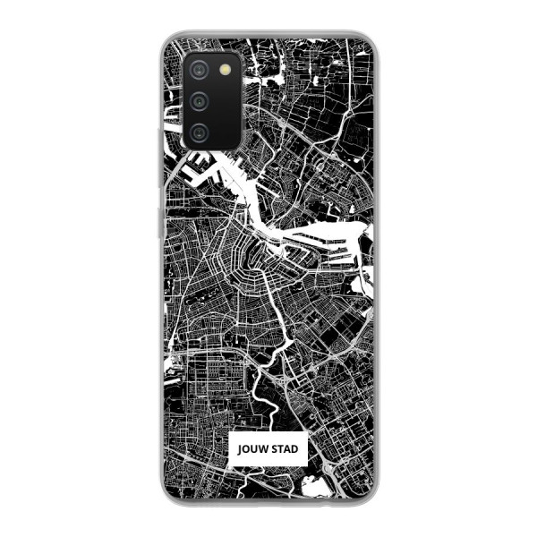 Samsung Galaxy A02s Soft case (back printed, transparent)