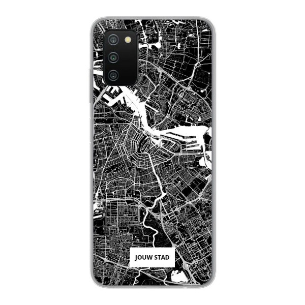 Samsung Galaxy A03s Soft case (back printed, transparent)