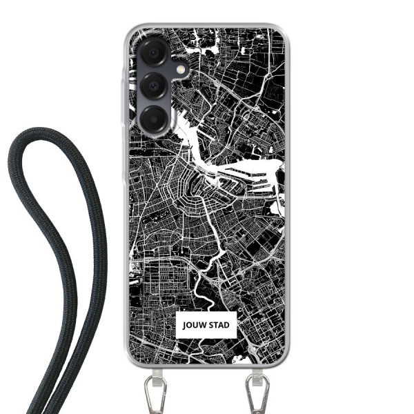 Samsung Galaxy A16 / A16 5G Crossbody case (back printed, transparent)