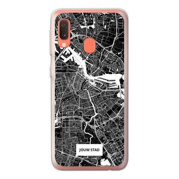 Samsung Galaxy A20e Soft case (back printed, transparent)