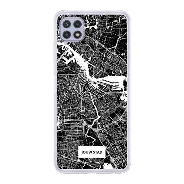 Samsung Galaxy A22 4G Soft case (back printed, transparent)