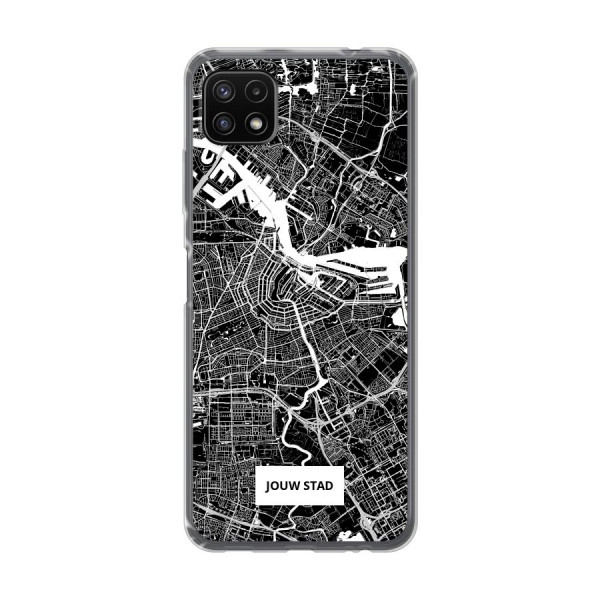Samsung Galaxy A22 5G Soft case (back printed, transparent)
